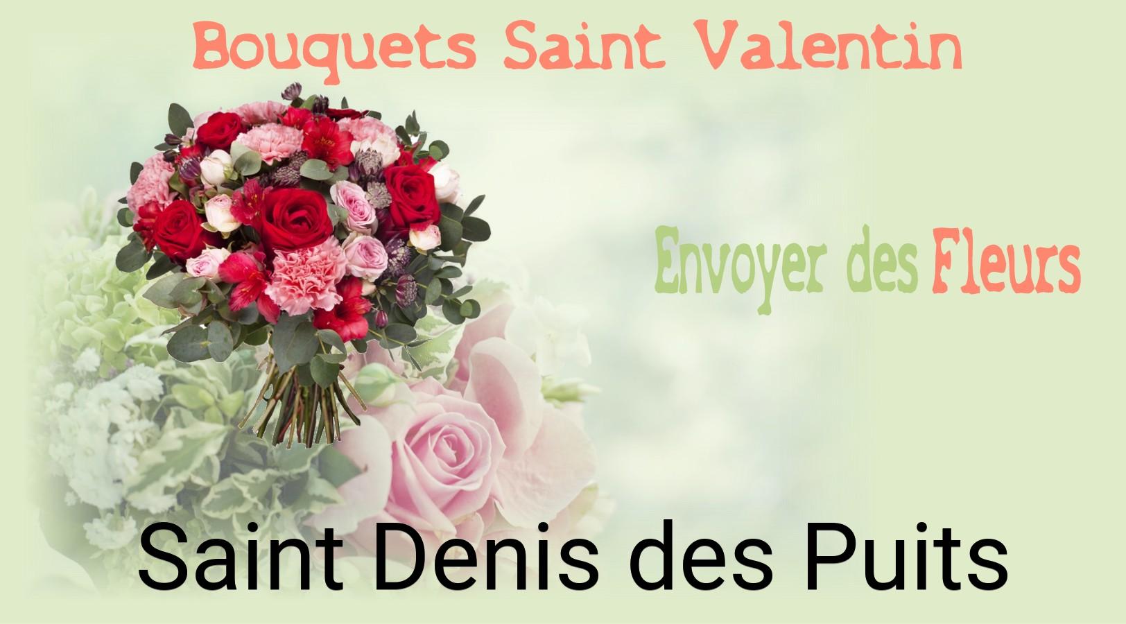Roses de Saint-Valentin livrées à Saint-Denis-des-Puits